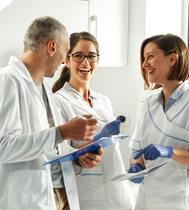 Dental care background