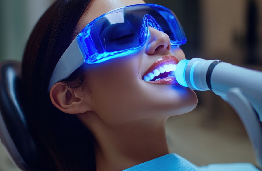 Professional teeth whitening treatment at Branson Dental Center in Branson, MO